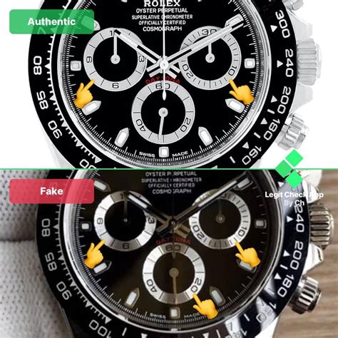 how to spot a fake daytona rolex|rolex daytona 78488.